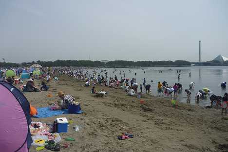 史上最強の潮干狩り超人 4月の海の公園2